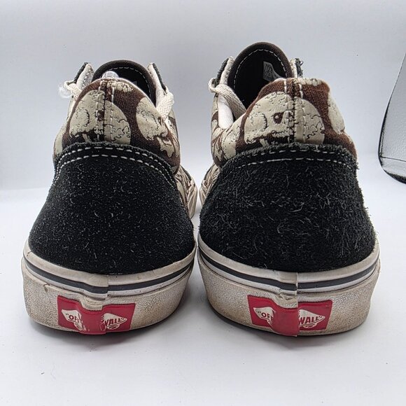 Vans Old Skool Skulls Mens Size 12 Black White Sneaker Shoes Casual Walking main image 10